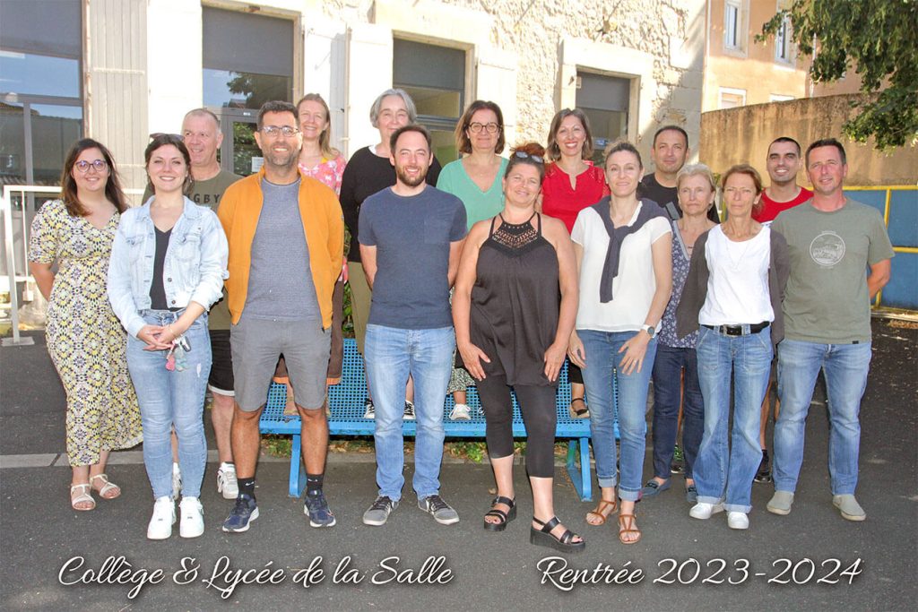 Equipe professeur de collège